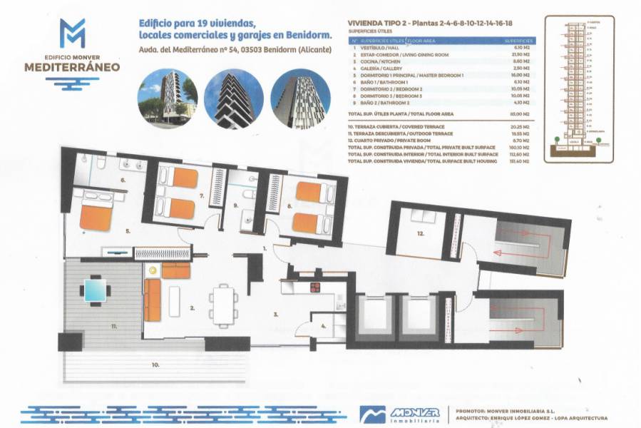 Obra Nueva - Apartamento/Piso - Benidorm - Levante